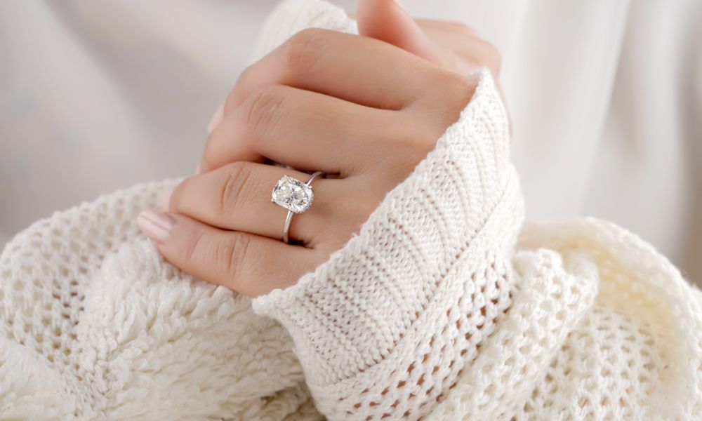 Wearing Engagement Ring